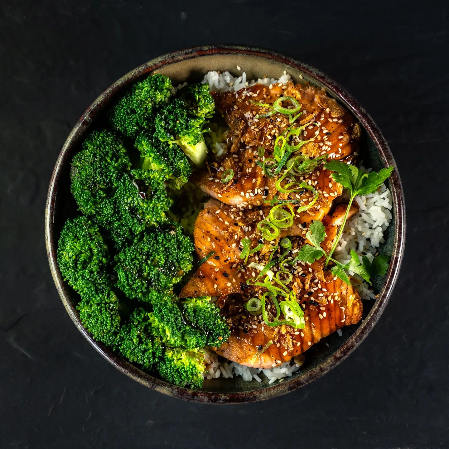 Dish served at the halal restaurant