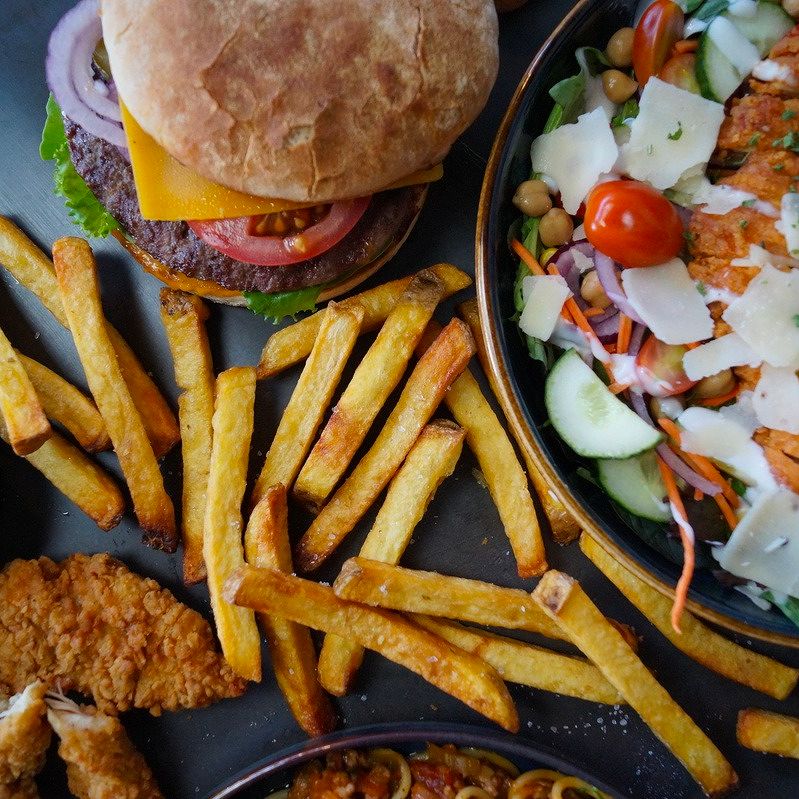 Dish served at the halal restaurant
