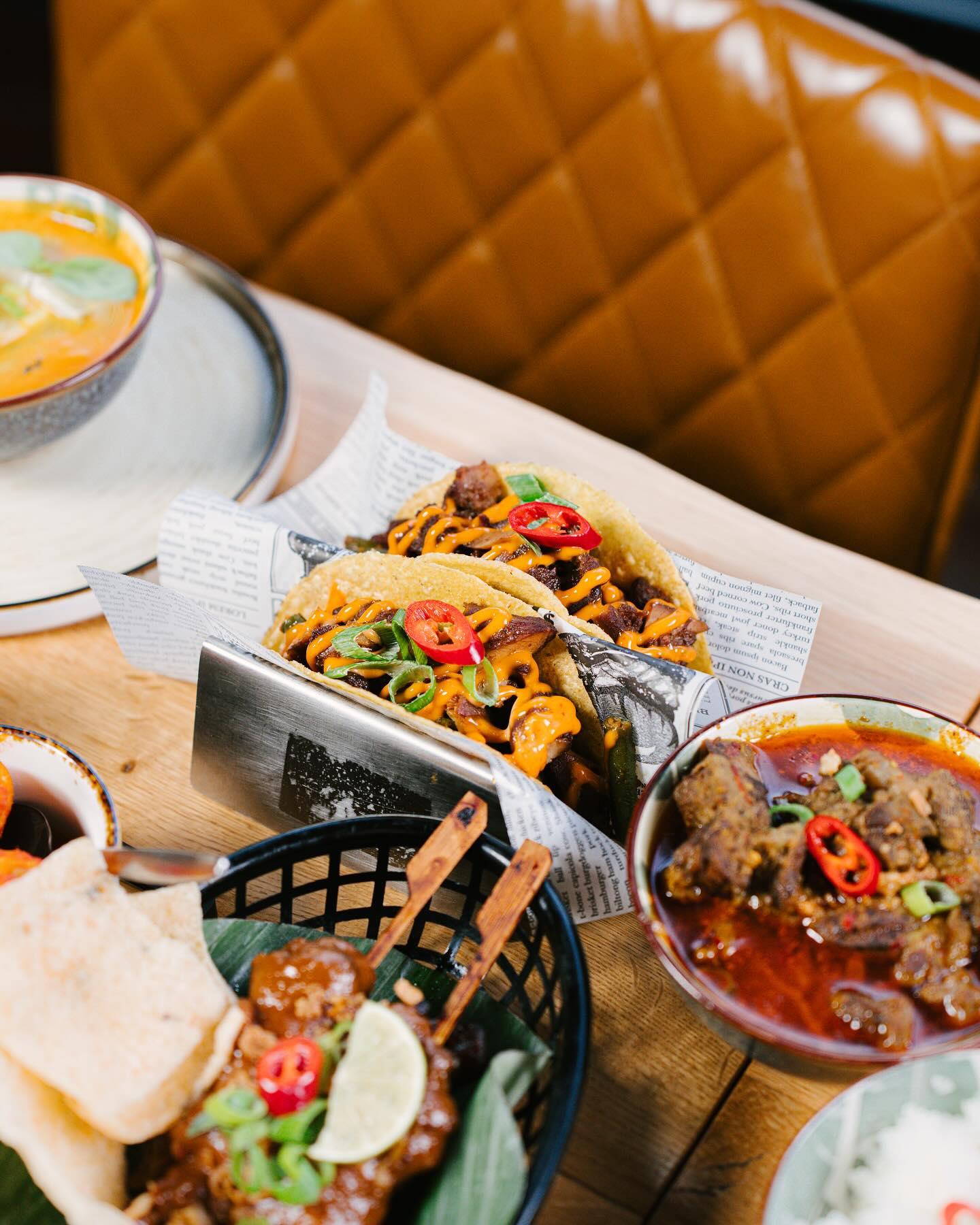 Dish served at the halal restaurant