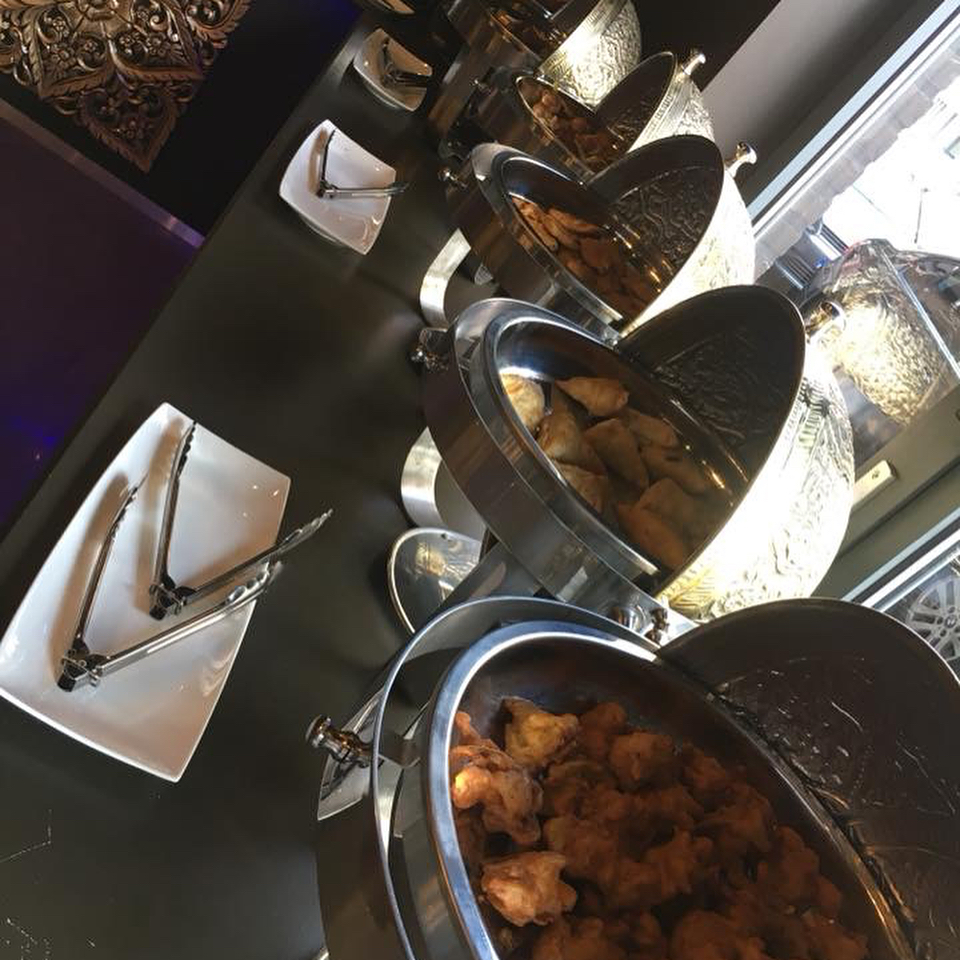Dish served at the halal restaurant