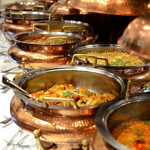 Dish served at the halal restaurant