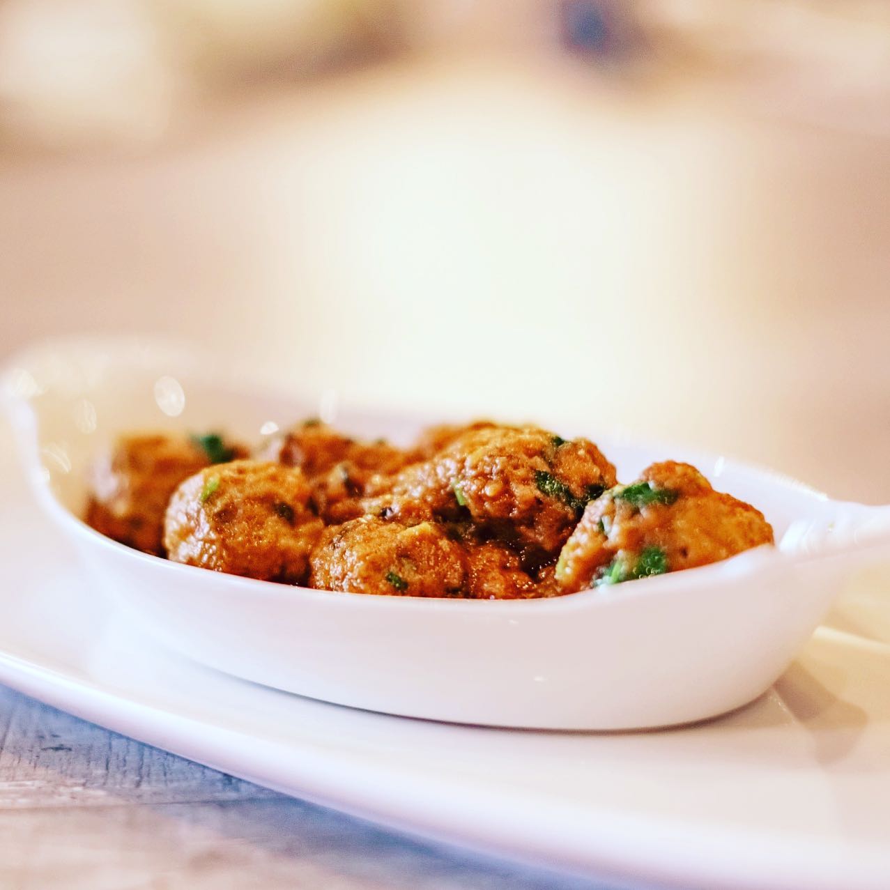 Dish served at the halal restaurant