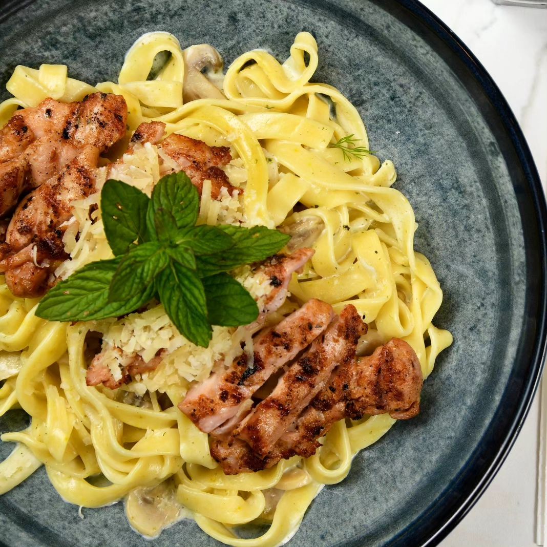 Dish served at the halal restaurant