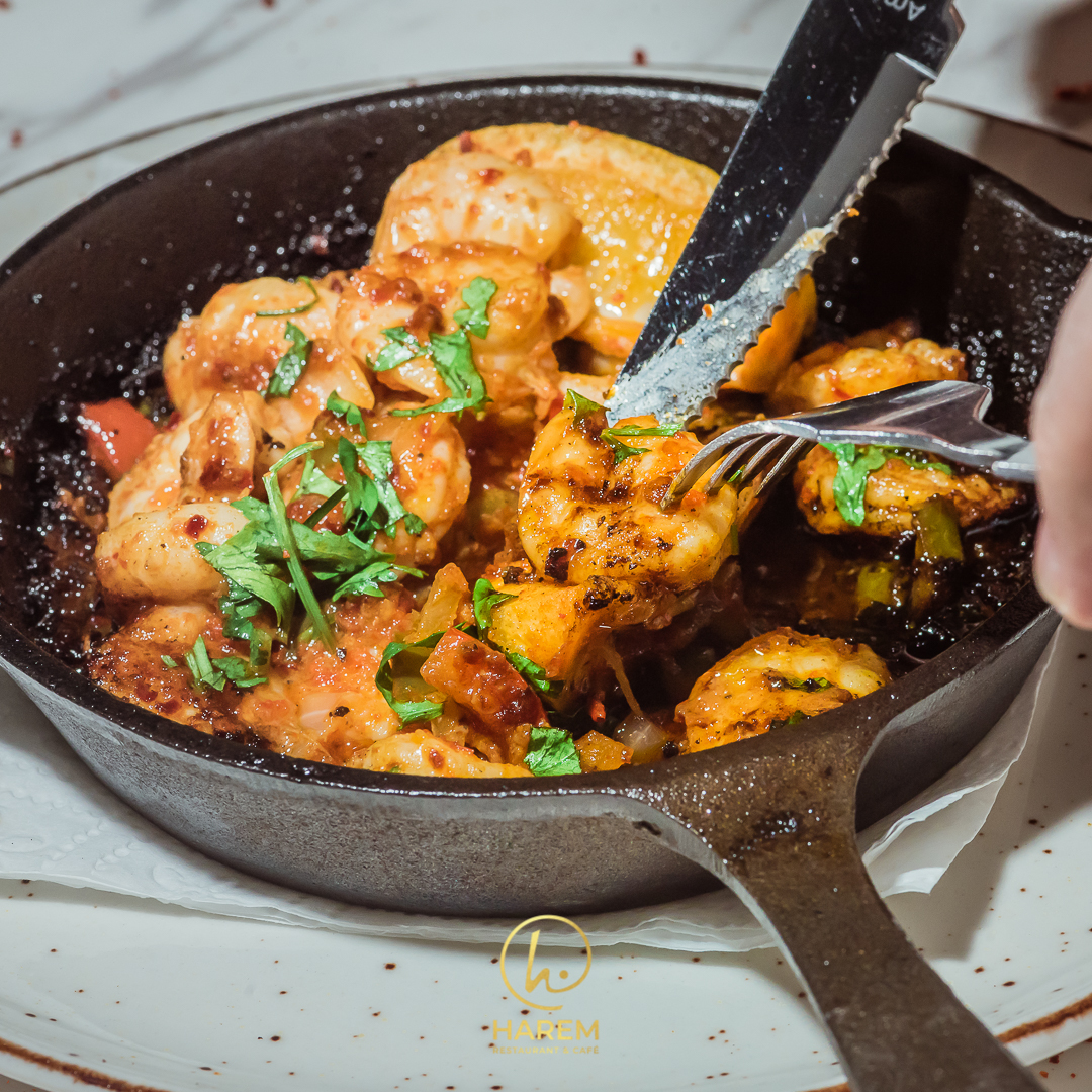 Dish served at the halal restaurant