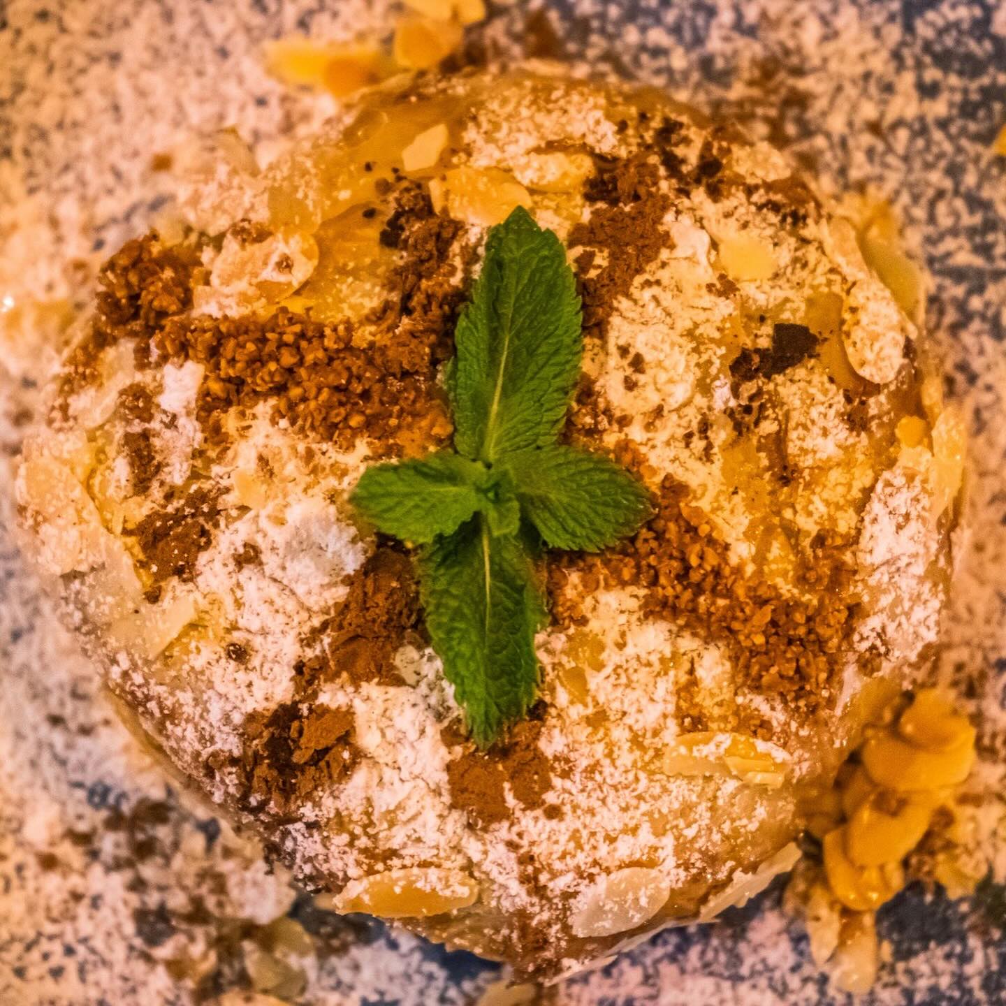 Dish served at the halal restaurant