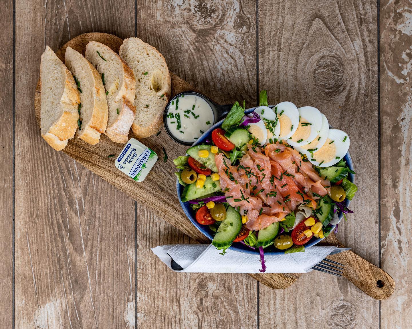 Dish served at the halal restaurant