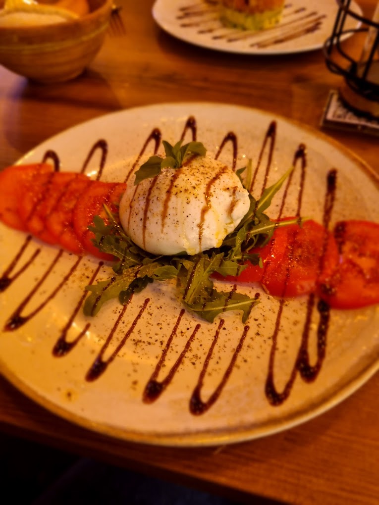 Dish served at the halal restaurant