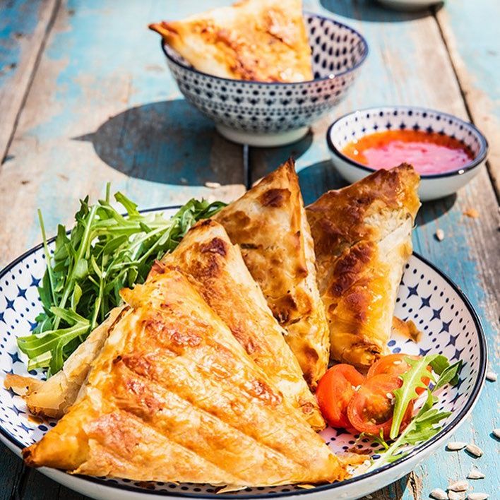 Dish served at the halal restaurant