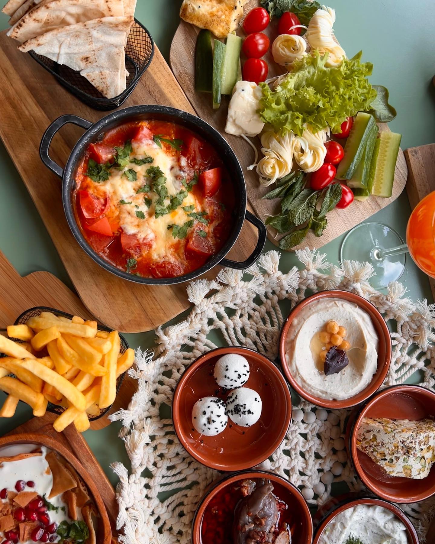Plat servi au restaurant halal