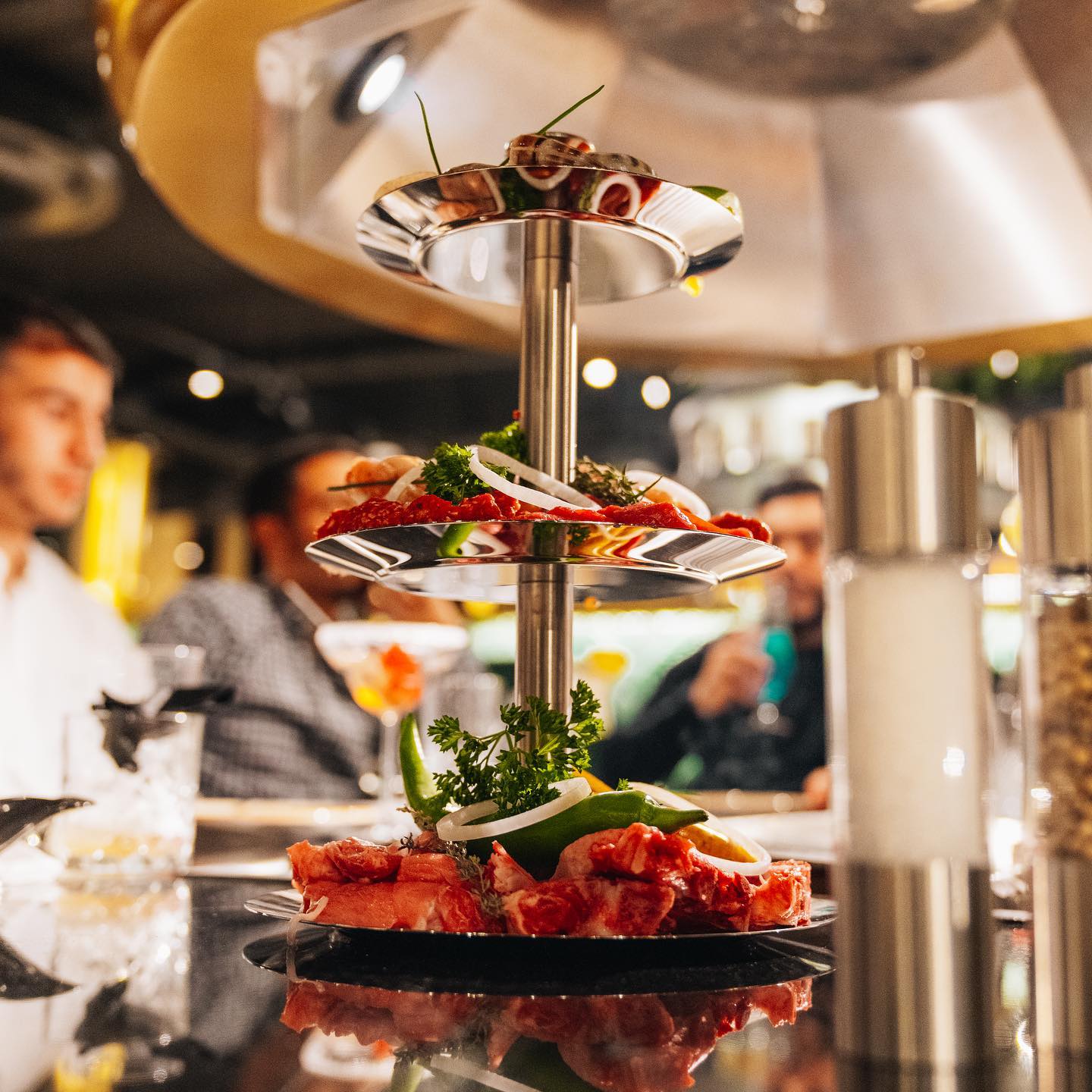 Dish served at the halal restaurant