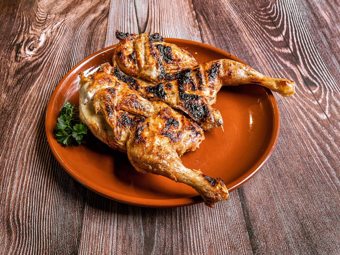 Dish served at the halal restaurant