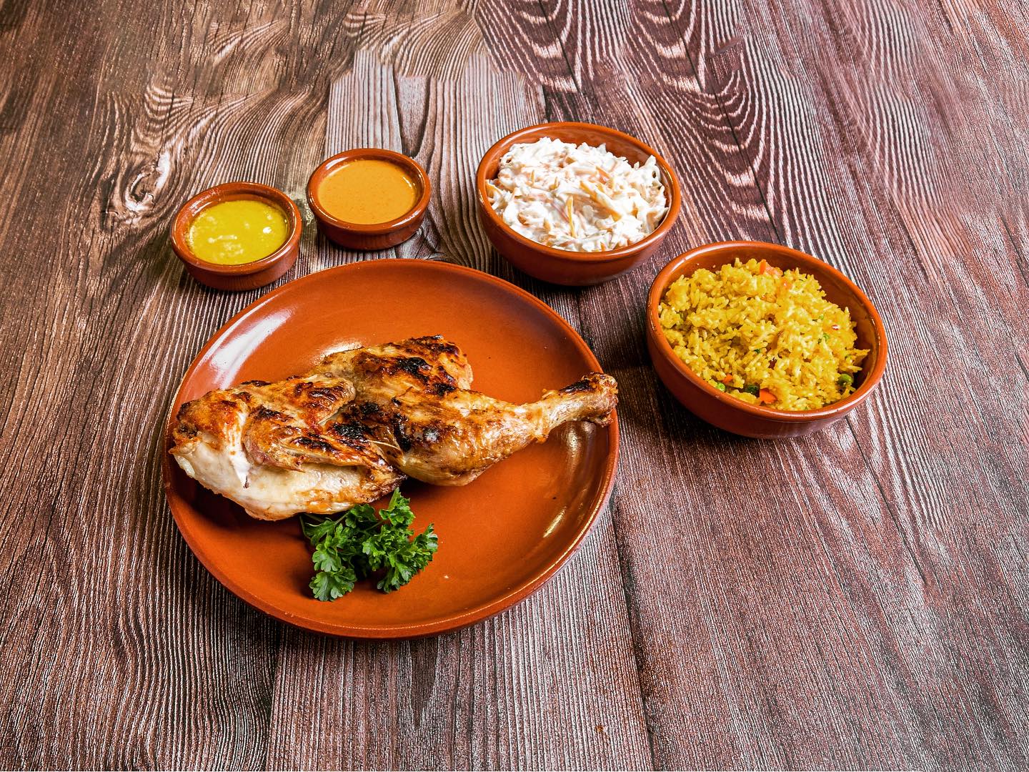 Dish served at the halal restaurant