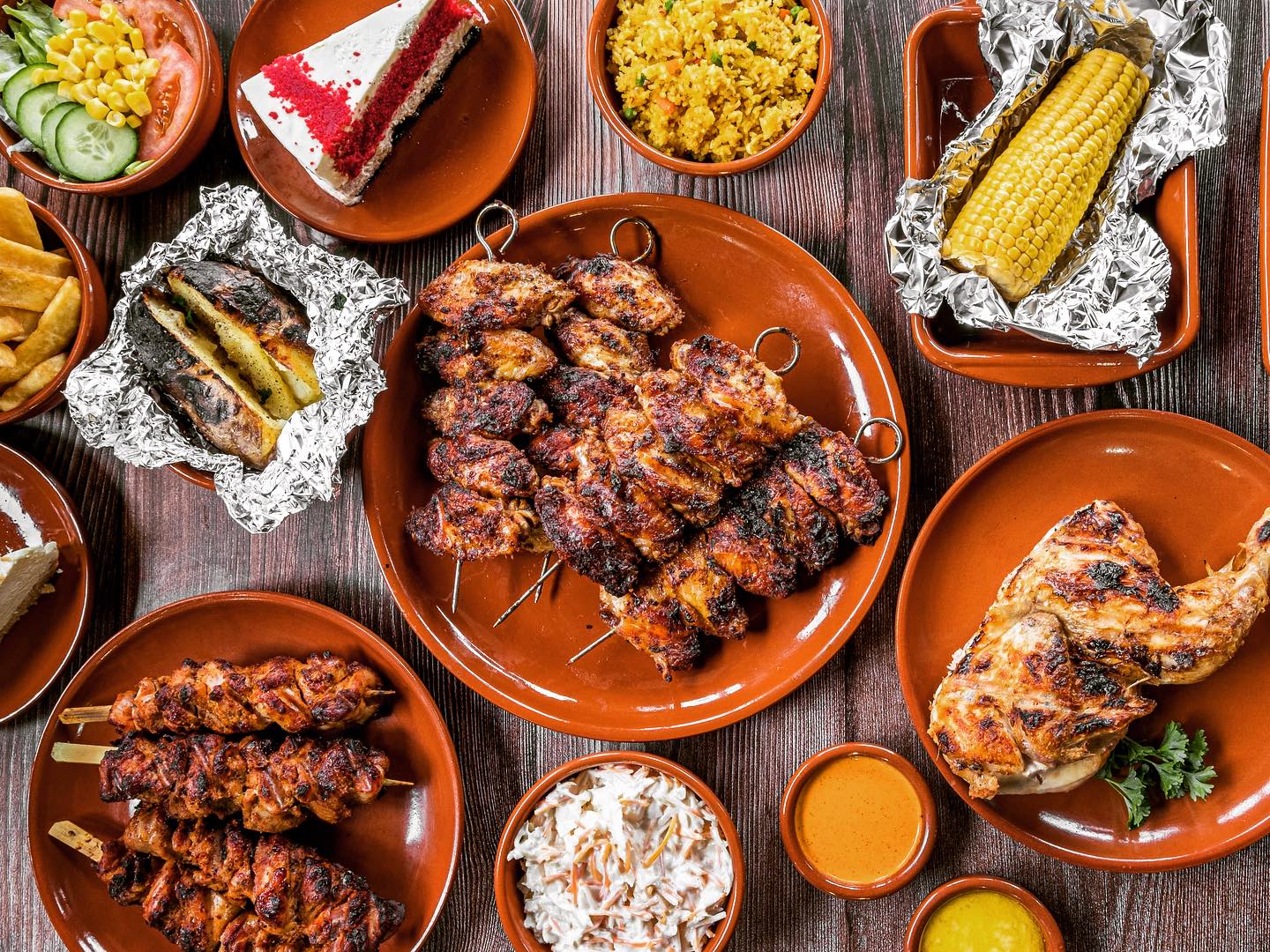 Dish served at the halal restaurant