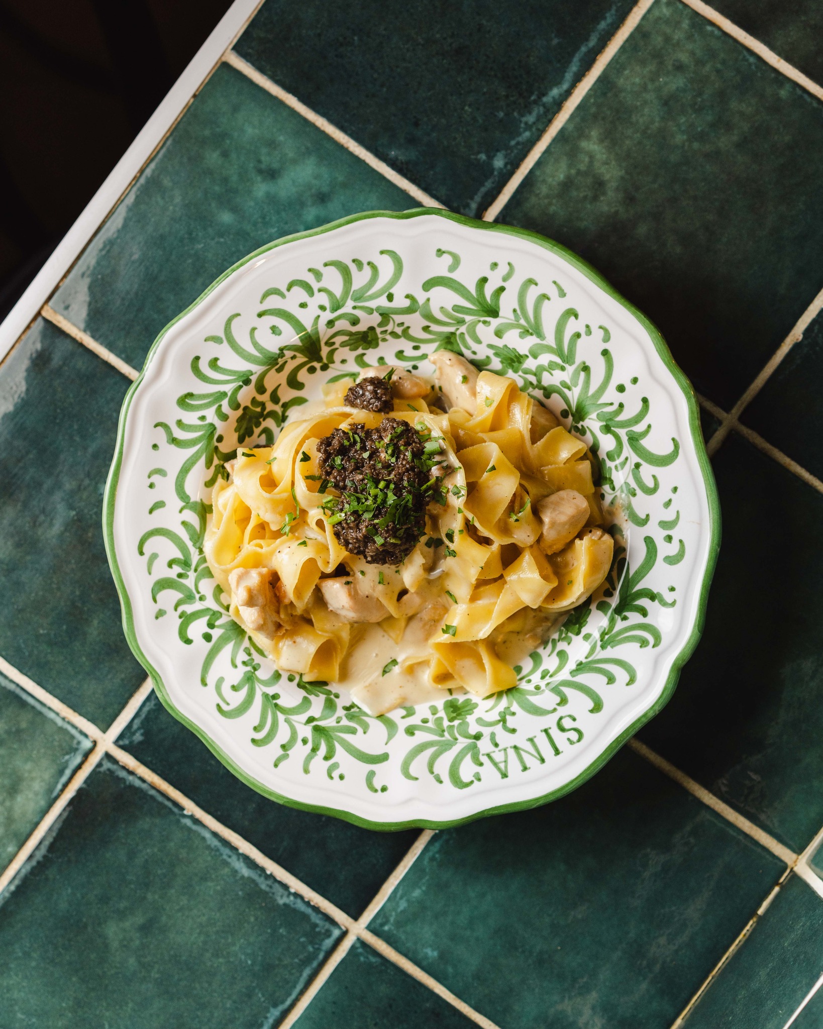 Plat servi au restaurant halal