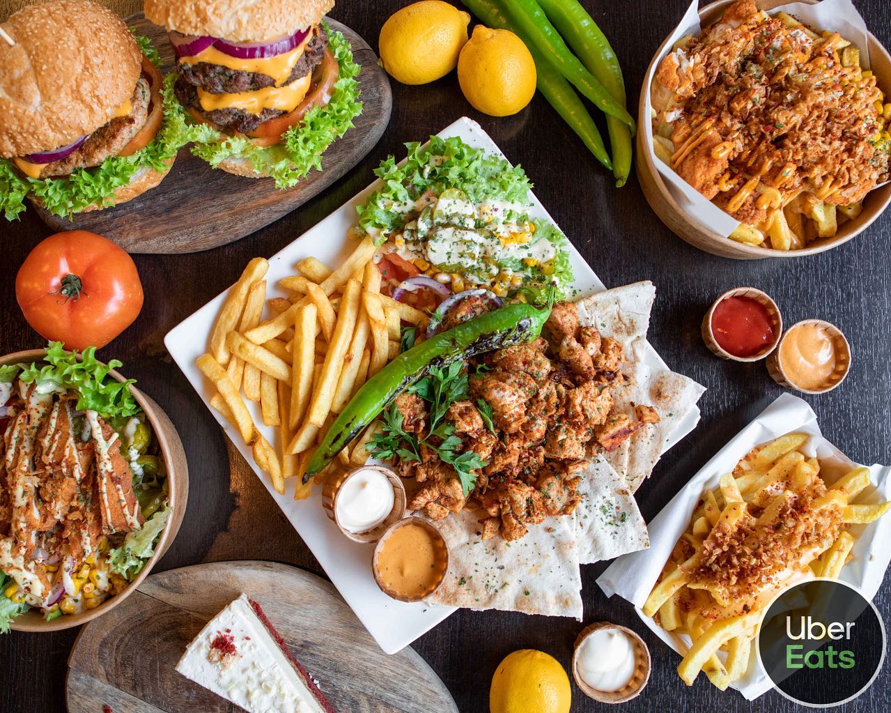 Dish served at the halal restaurant