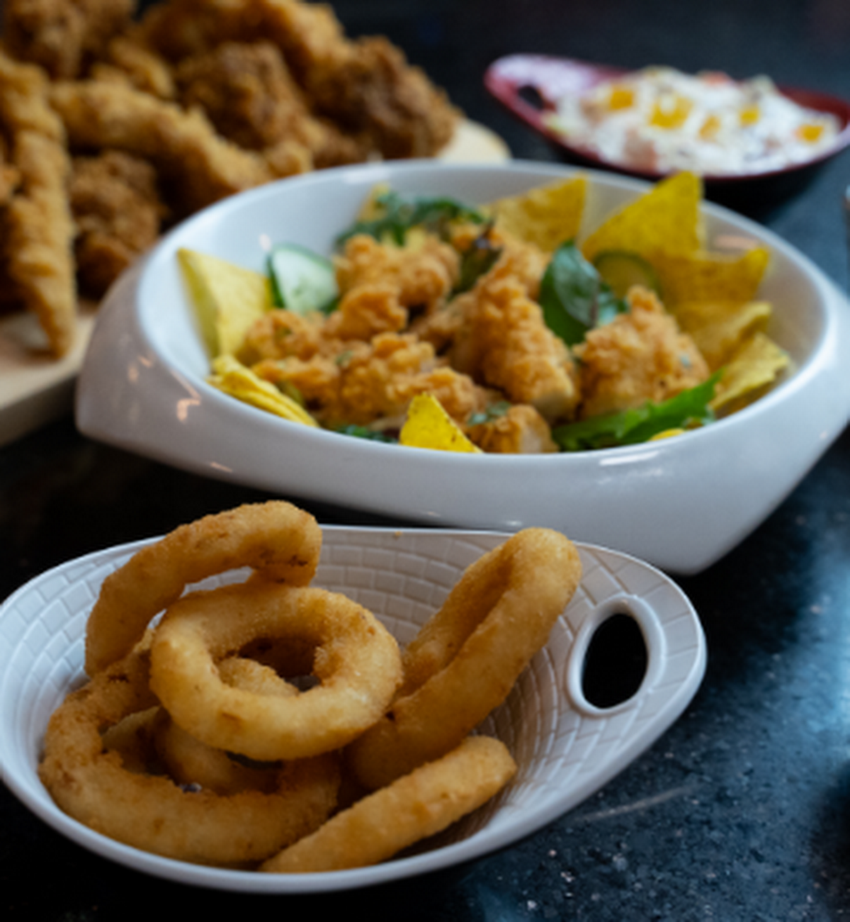 Dish served at the halal restaurant