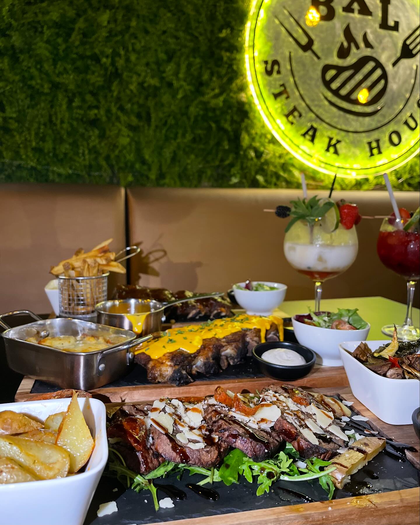 Plat servi au restaurant halal