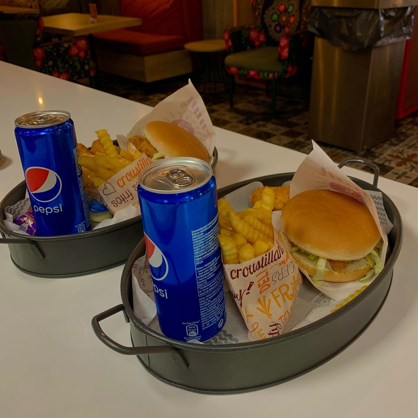 Dish served at the halal restaurant