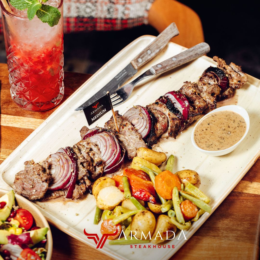Dish served at the halal restaurant