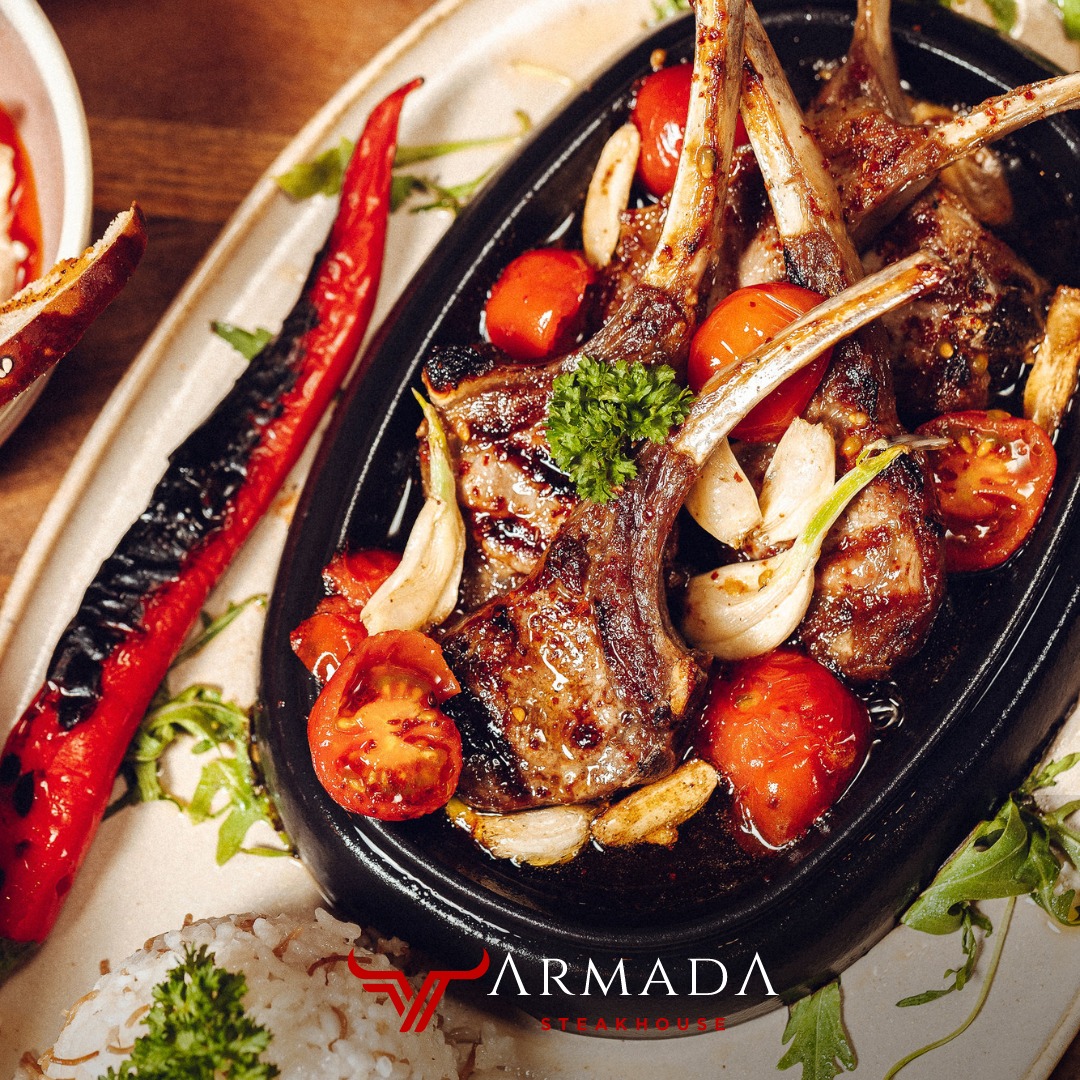 Dish served at the halal restaurant