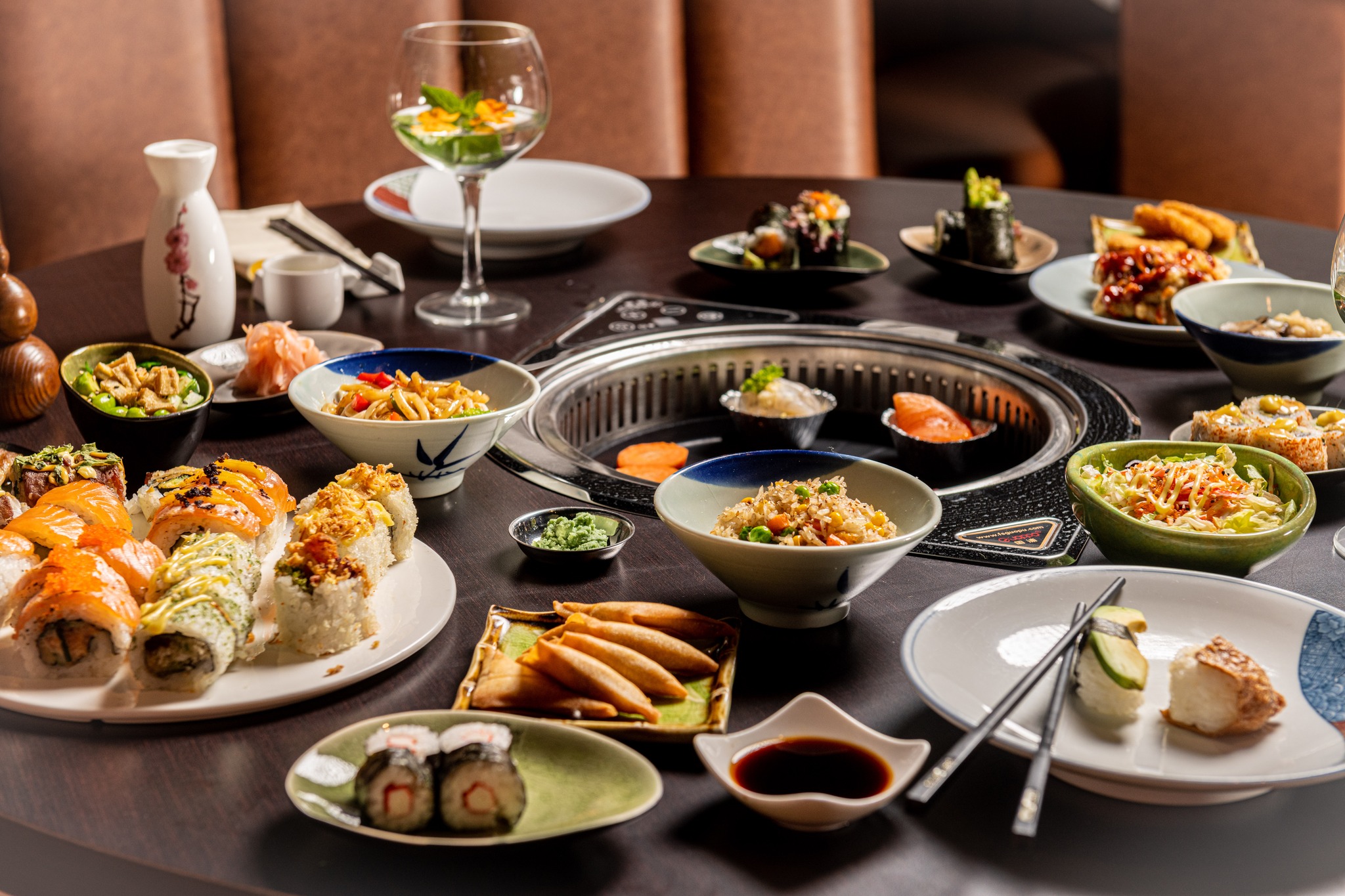 Dish served at the halal restaurant