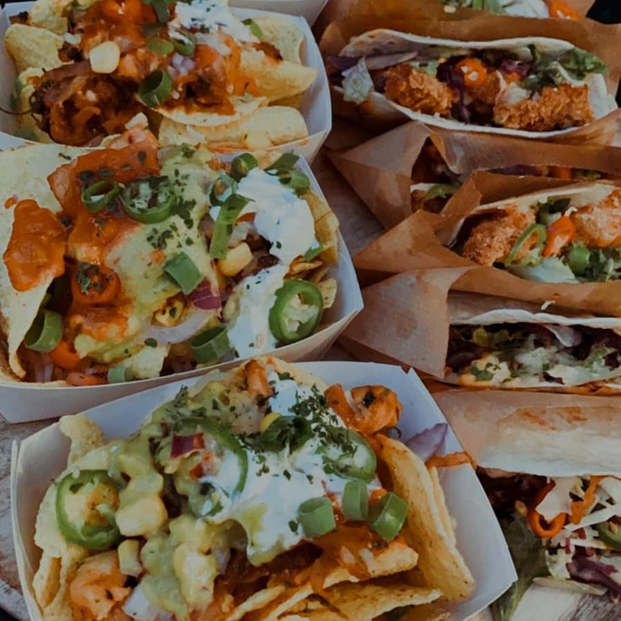 Plat servi au restaurant halal