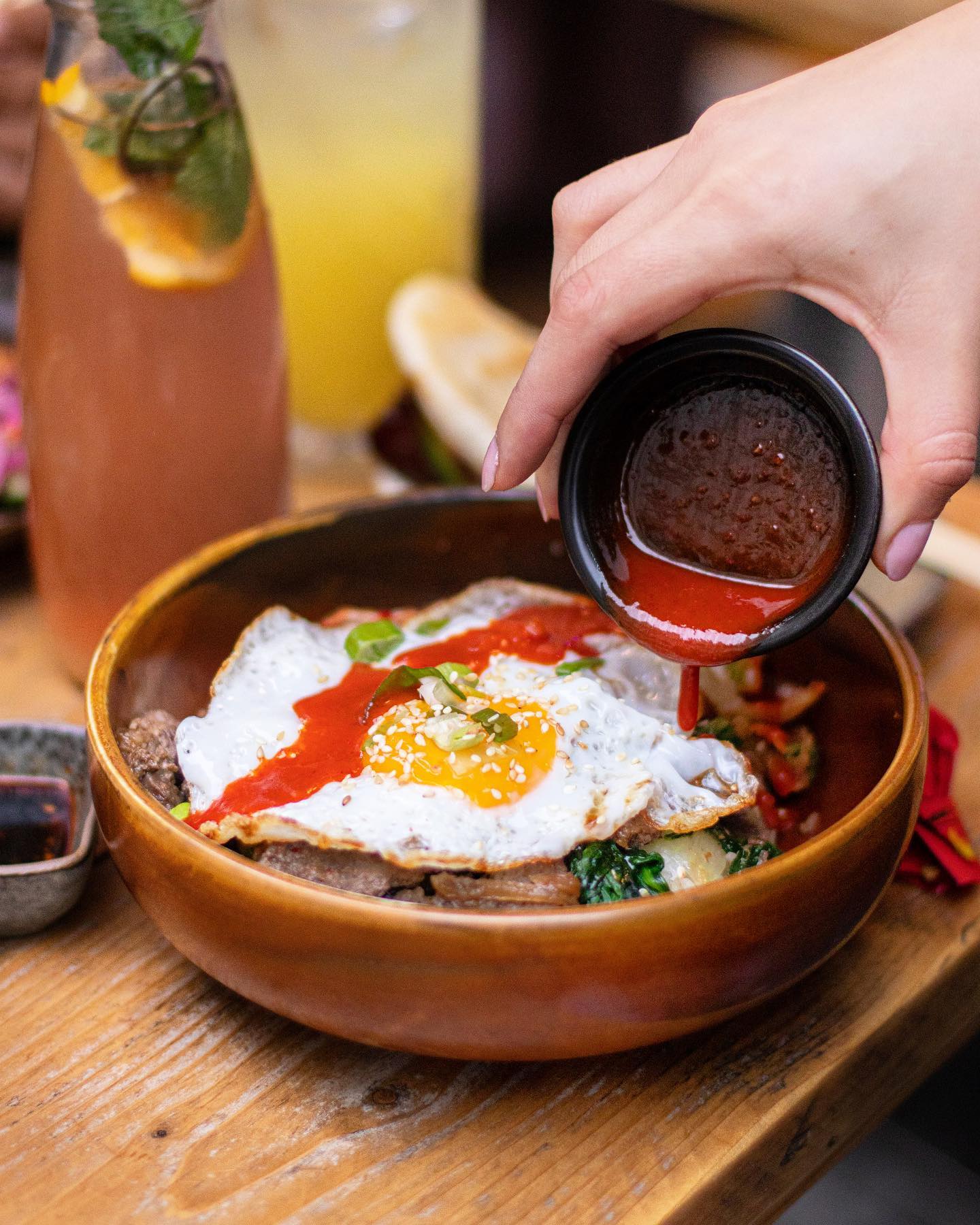 Plat servi au restaurant halal