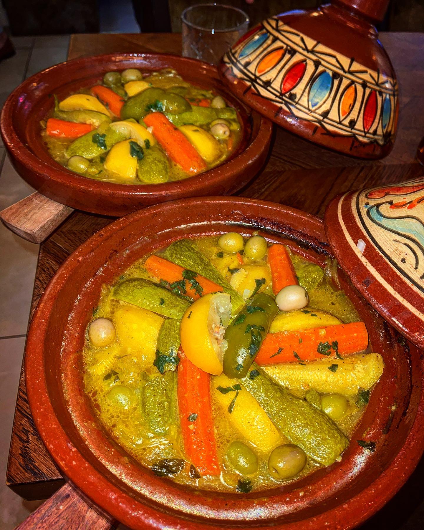 Dish served at the halal restaurant