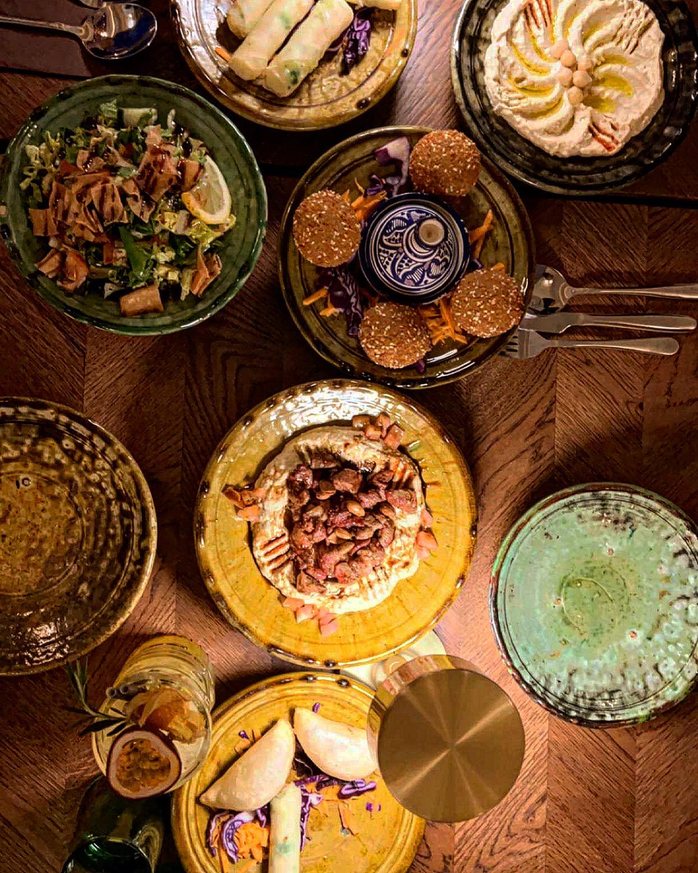 Dish served at the halal restaurant