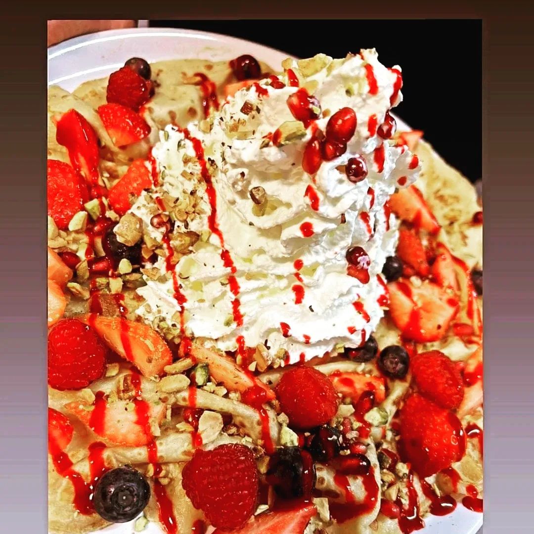 Dish served at the halal restaurant