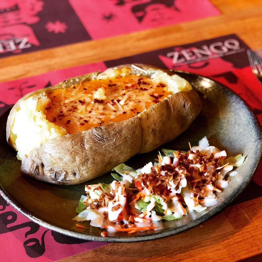 Plat servi au restaurant halal