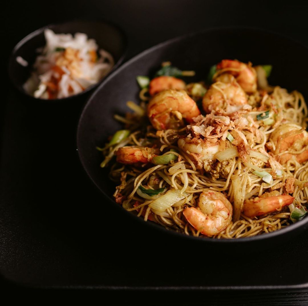 Dish served at the halal restaurant