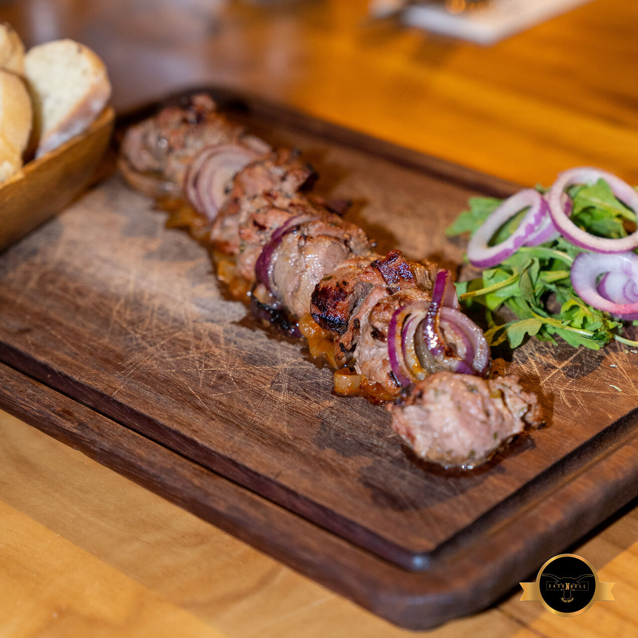 Dish served at the halal restaurant