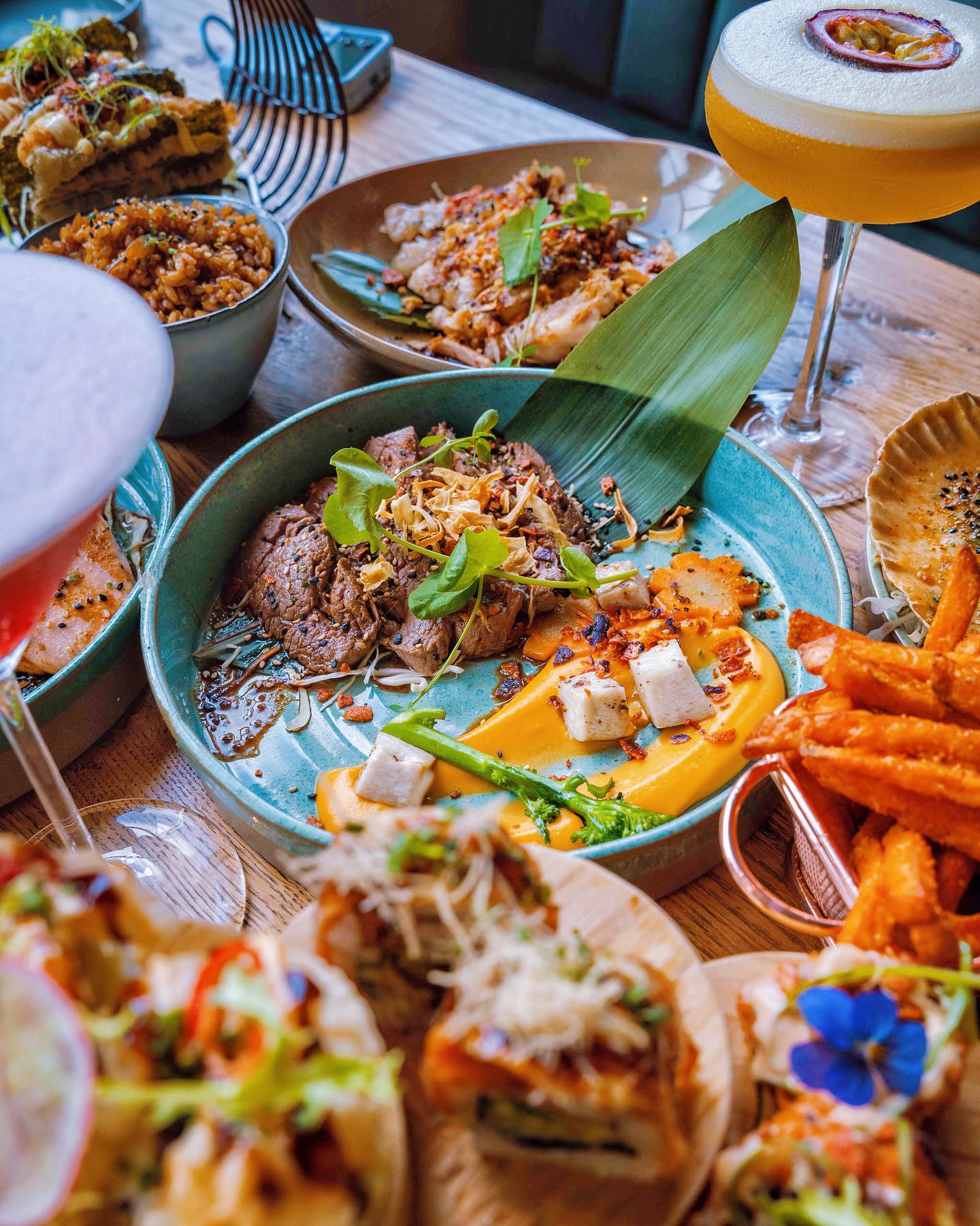 Plat servi au restaurant halal