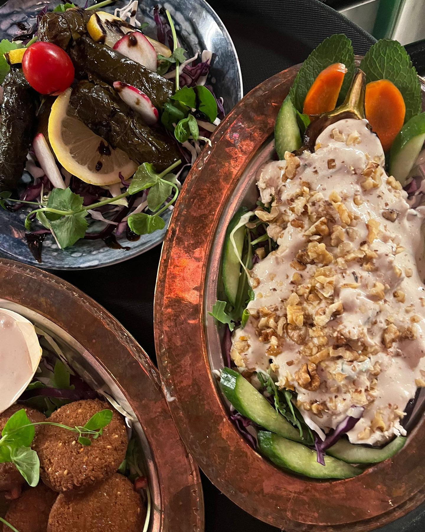 Dish served at the halal restaurant