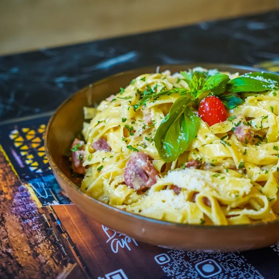Dish served at the halal restaurant