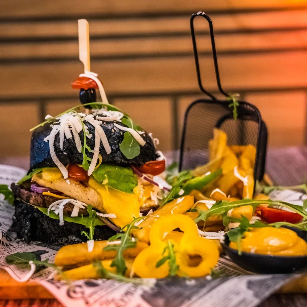 Dish served at the halal restaurant