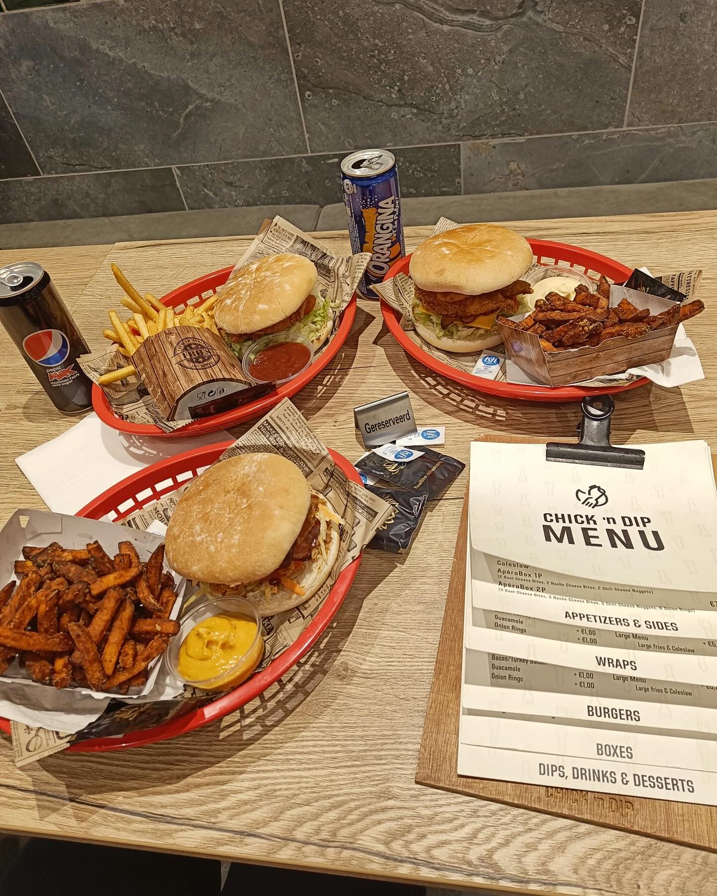 Dish served at the halal restaurant