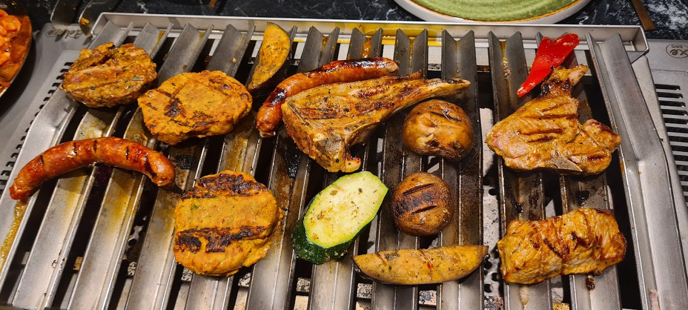 Dish served at the halal restaurant