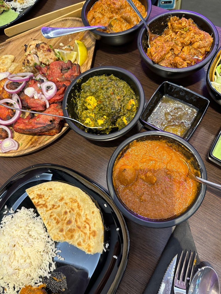Dish served at the halal restaurant