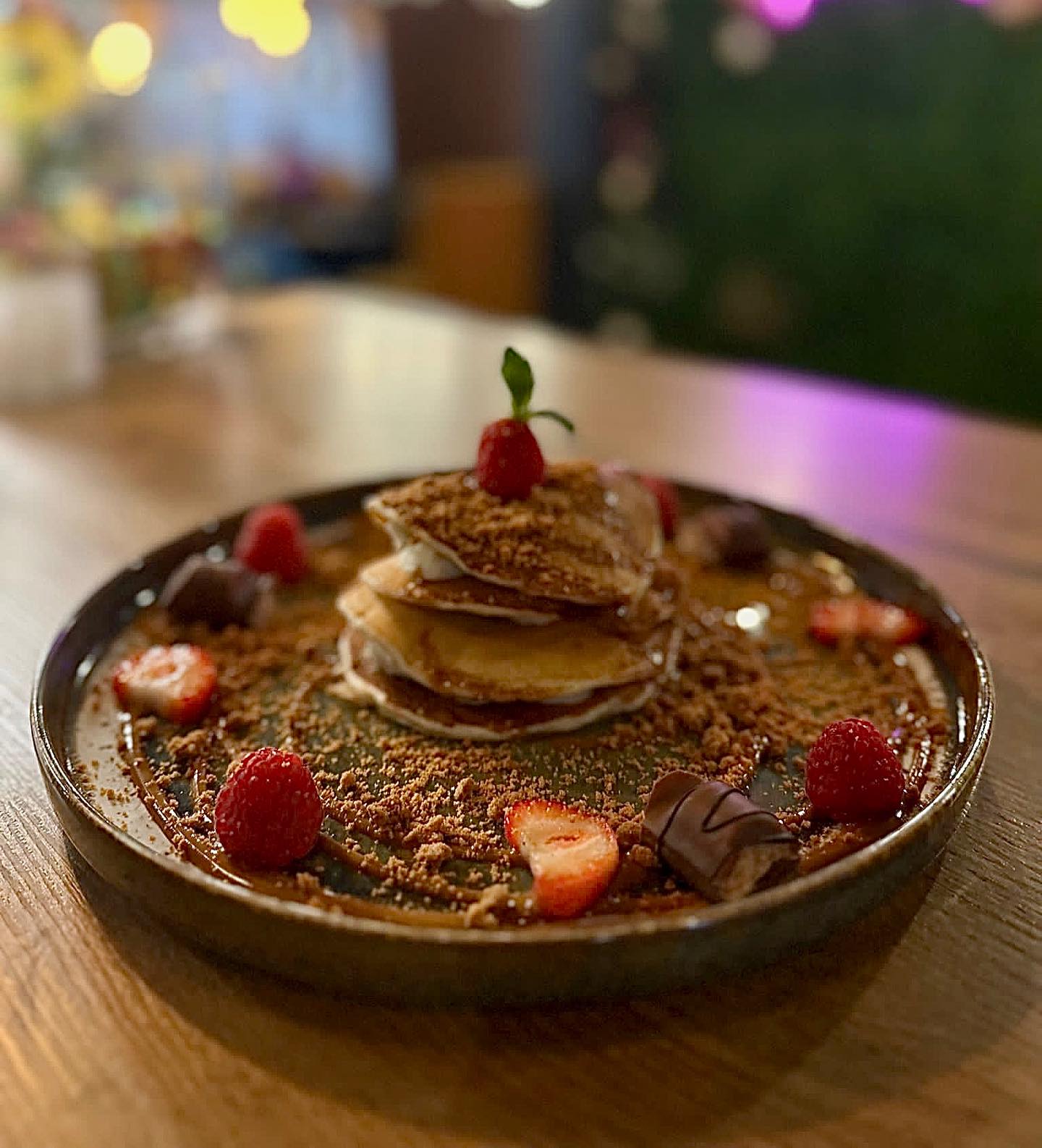 Dish served at the halal restaurant