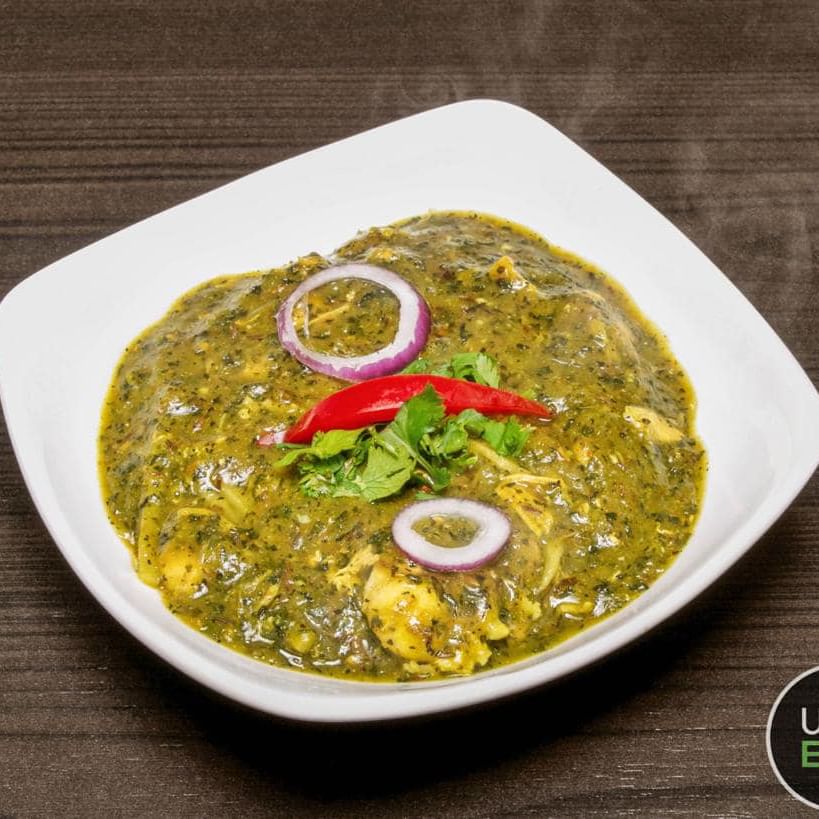 Plat servi au restaurant halal