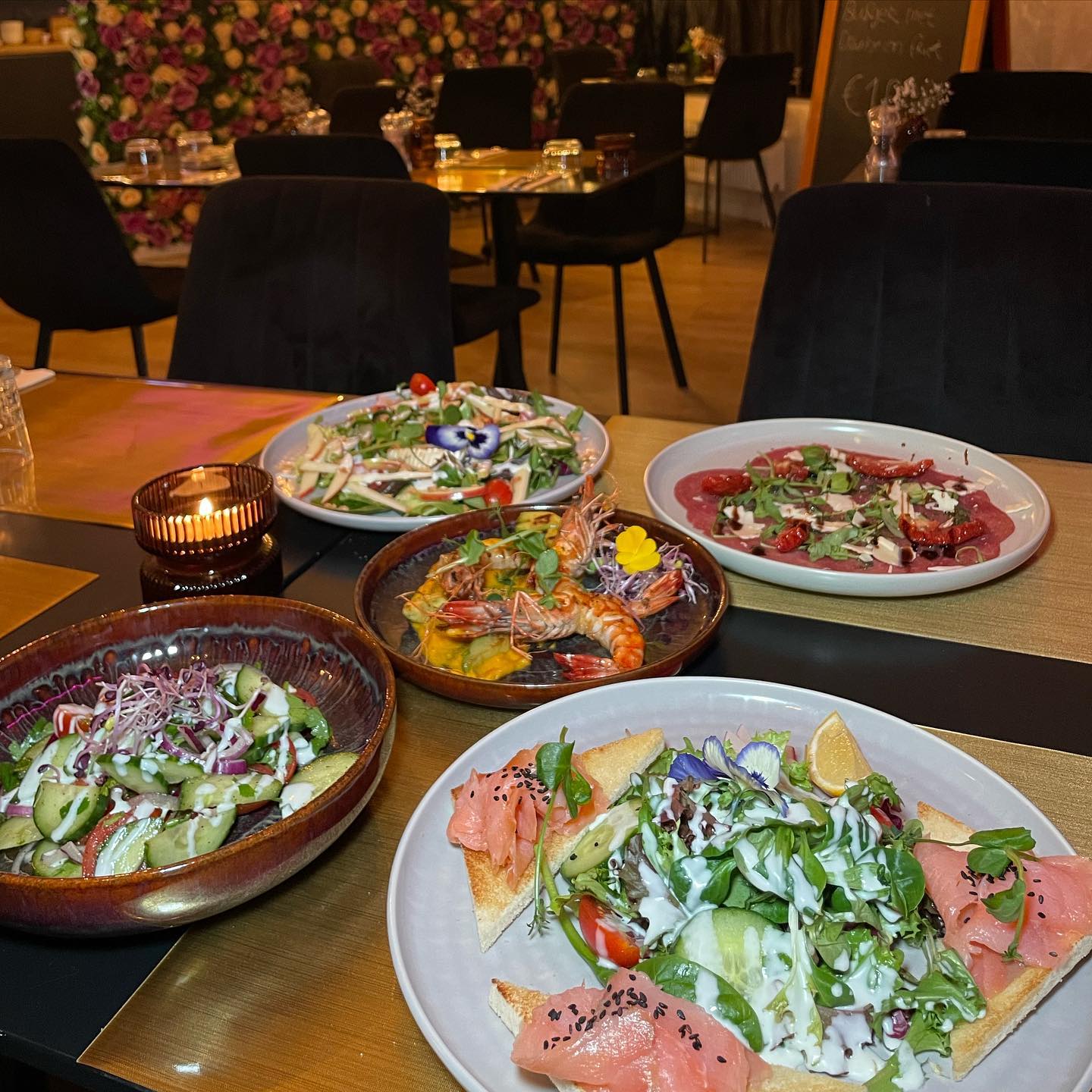 Plat servi au restaurant halal
