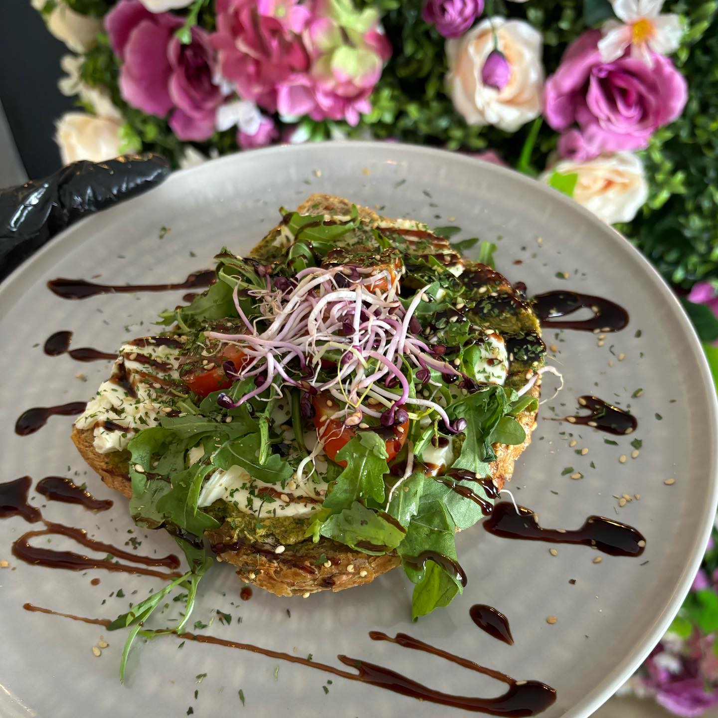 Plat servi au restaurant halal