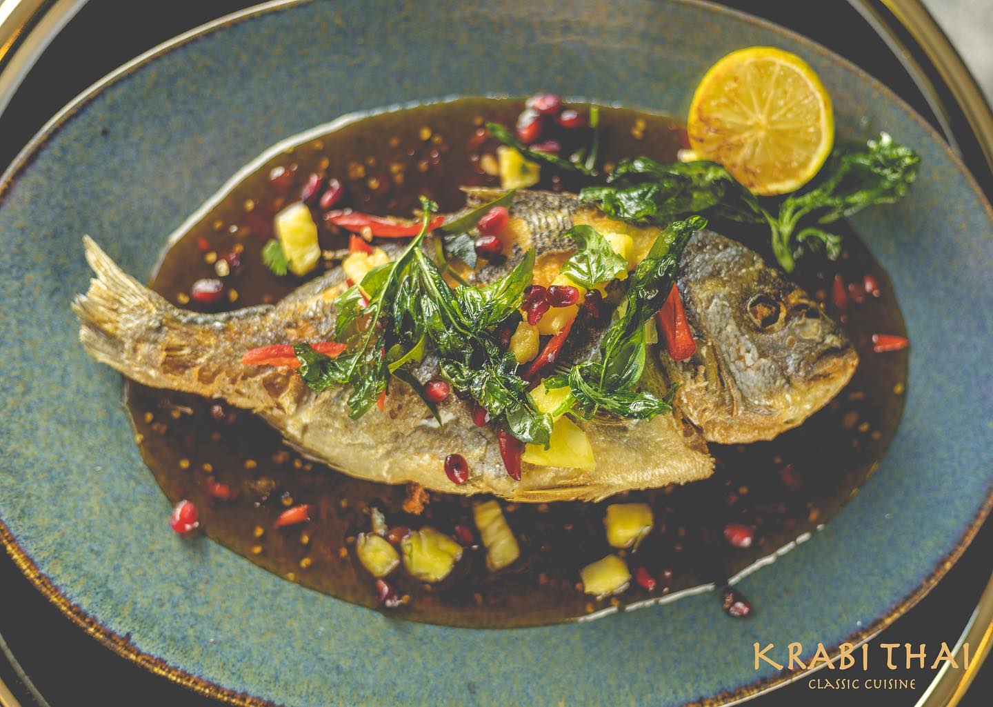 Plat servi au restaurant halal