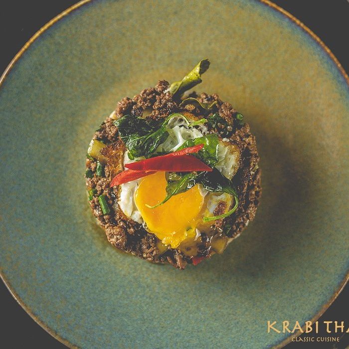 Plat servi au restaurant halal