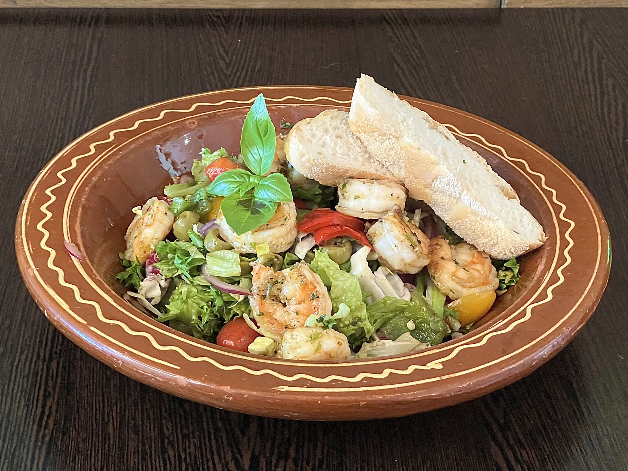 Dish served at the halal restaurant
