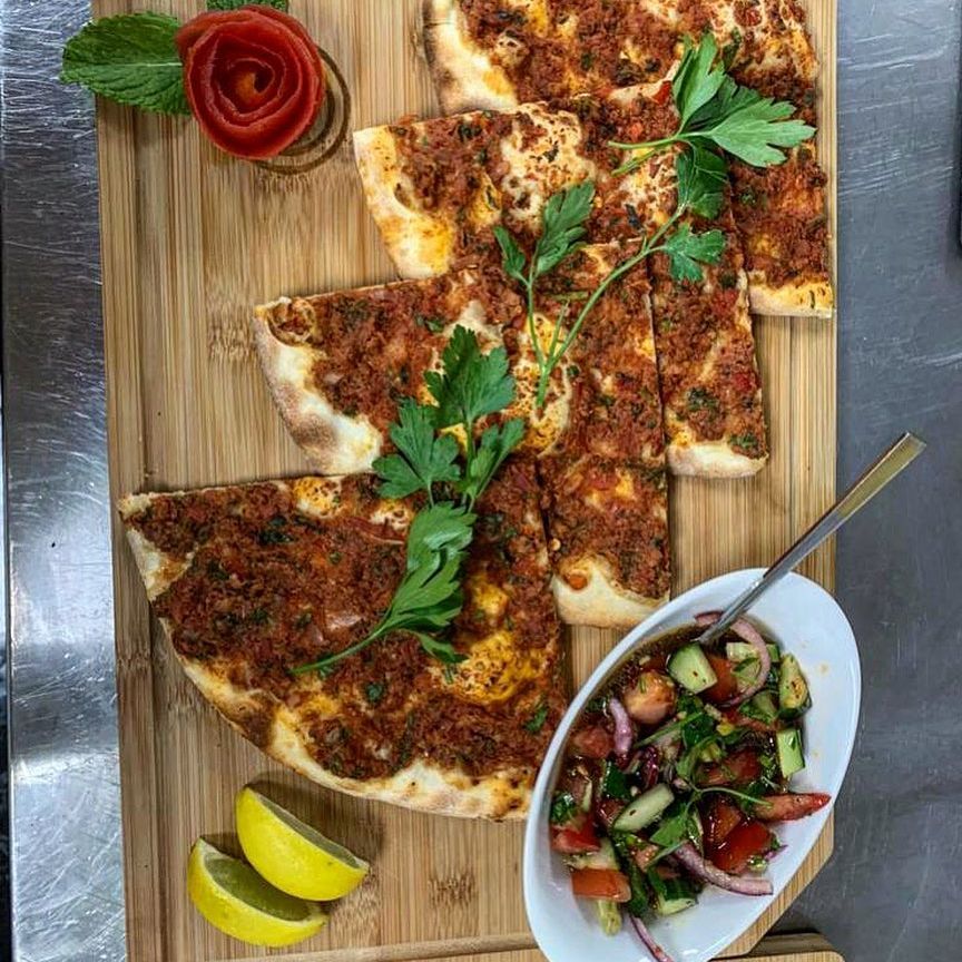 Dish served at the halal restaurant