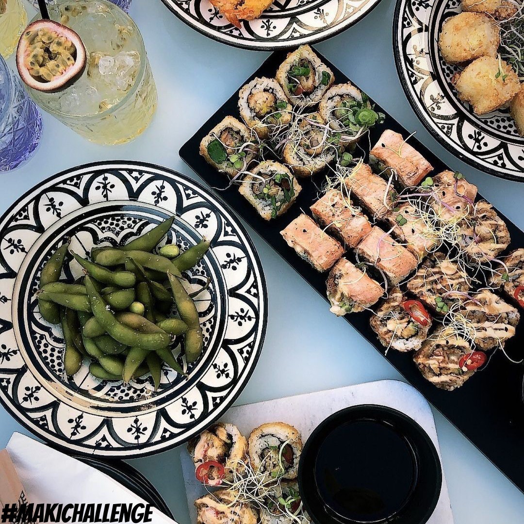 Plat servi au restaurant halal
