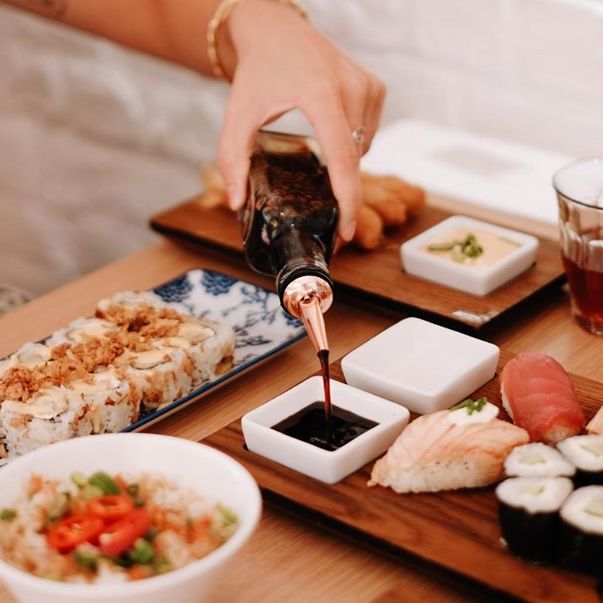 Plat servi au restaurant halal